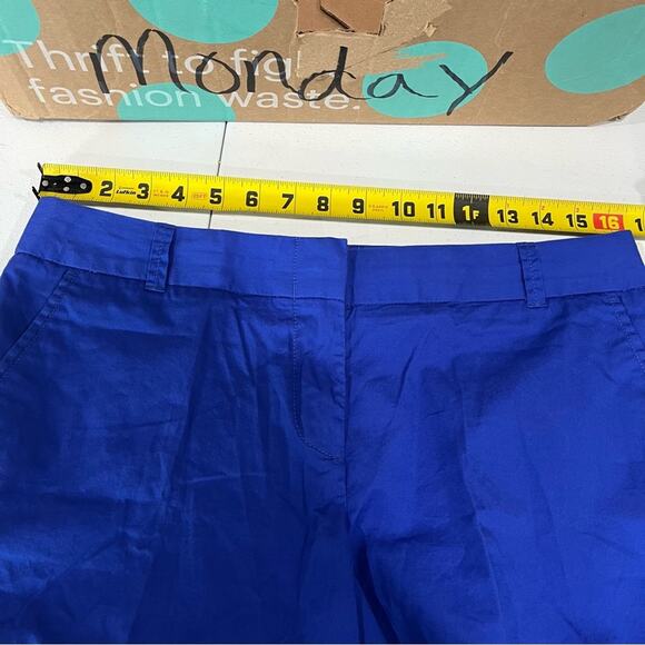 JCrew Factory Royal Blue 7” Broken In Chino Shorts Preppy 78539 - Picture 5 of 6